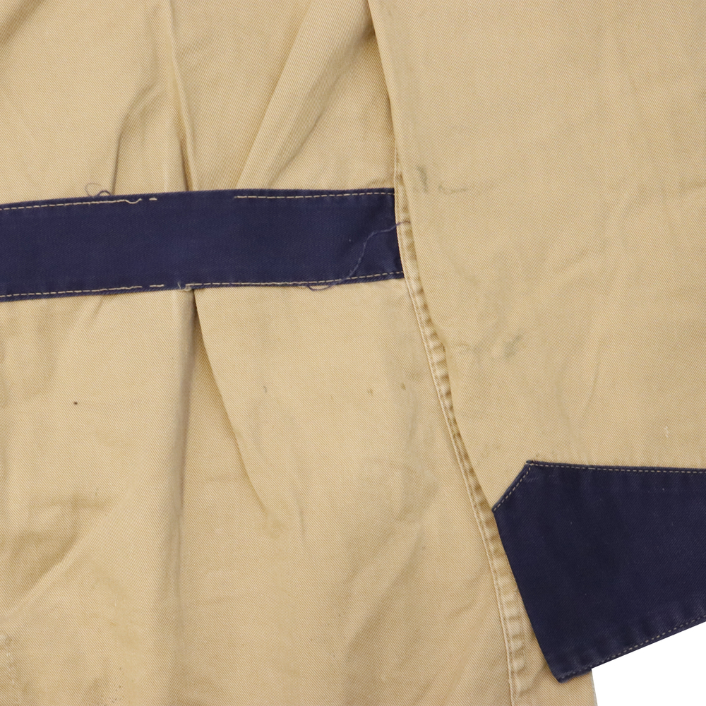 Vintage 50s Union Made Contrast Collar Chore Shop Coat Size 40 - Picture 8 of 10